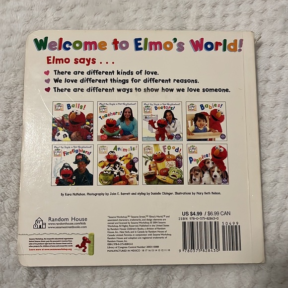 Elmo's World: Love! (Board Book) - Picture 2 of 13